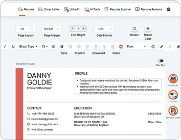 Edit inside the builder