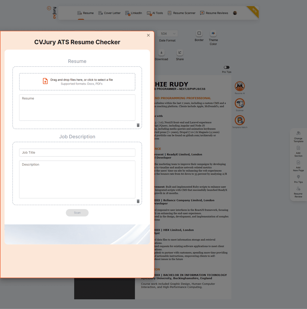 Resume Scanner