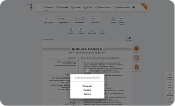 Add your details