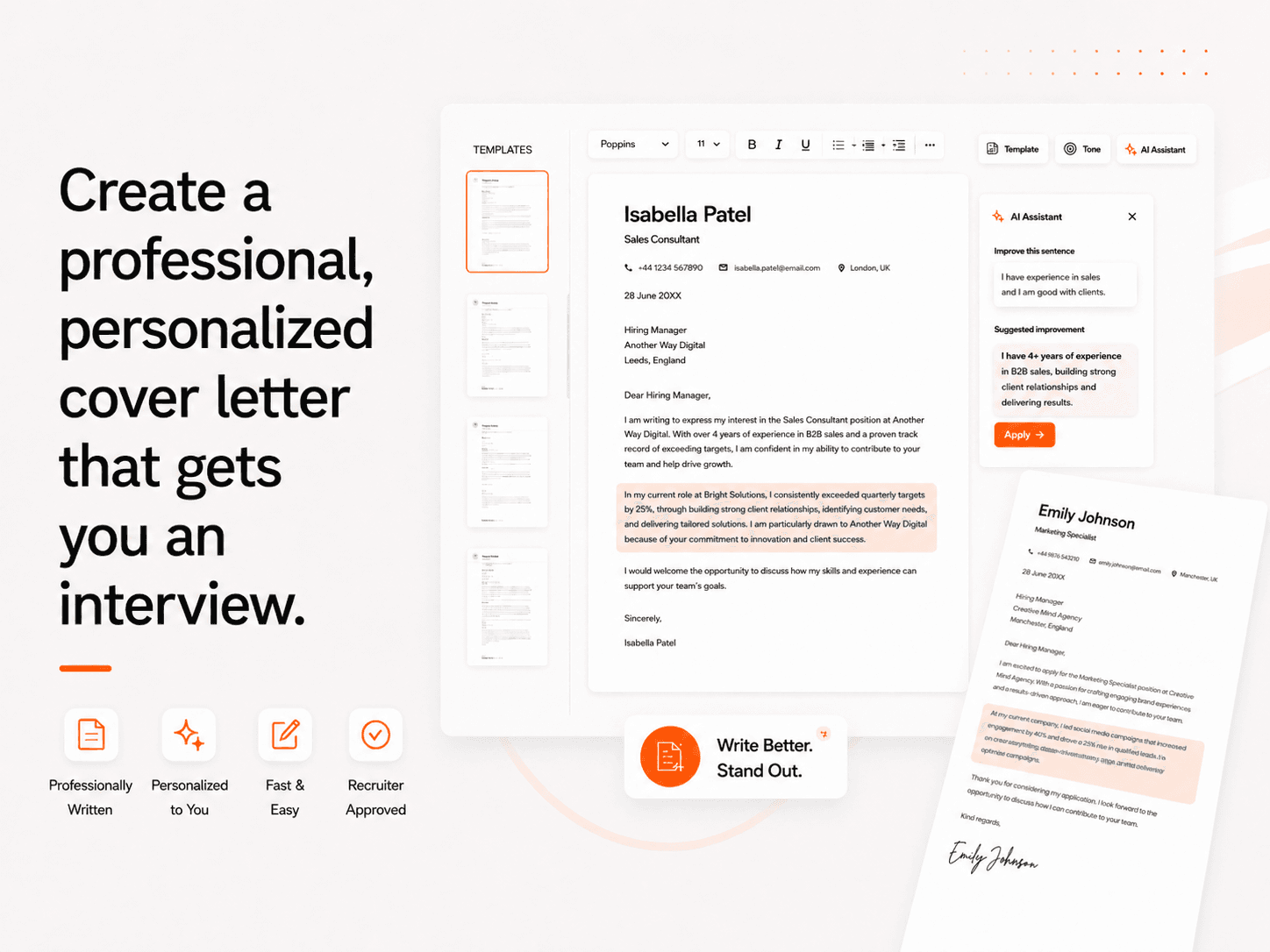 Cover Letter Builder