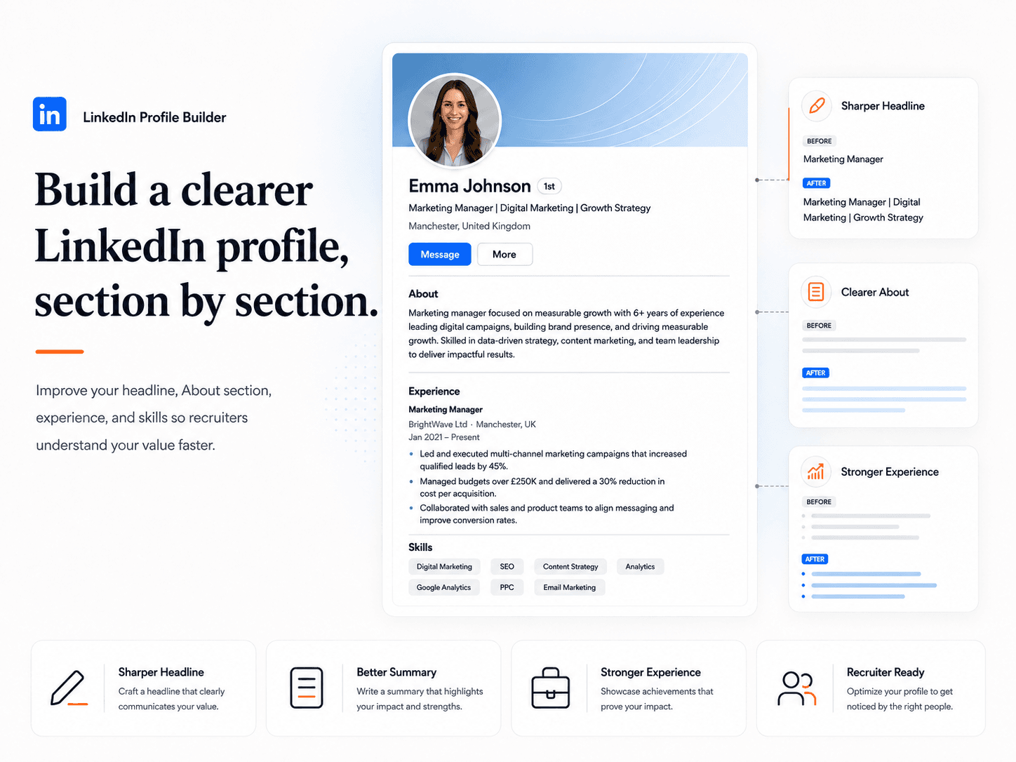 LinkedIn Profile Builder
