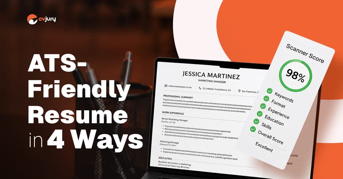 How to Create an ATS-Friendly Resume in 4 Steps