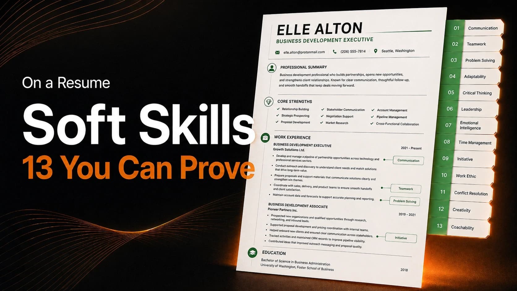 Examples of Soft Skills on a Resume: 13 You Can Prove